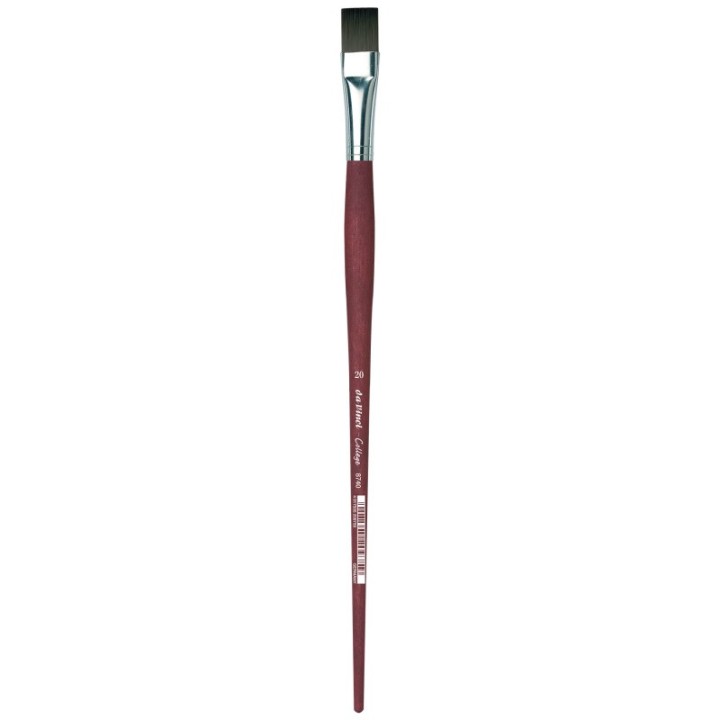 da Vinci COLLEGE Student Brush, Synthetic, Acrylic & Oil, Flat, Series 8740, Size 20
