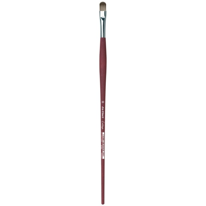 da Vinci COLLEGE Student Brush, Synthetic, Acrylic & Oil, Filbert, Series 8750, Size 10