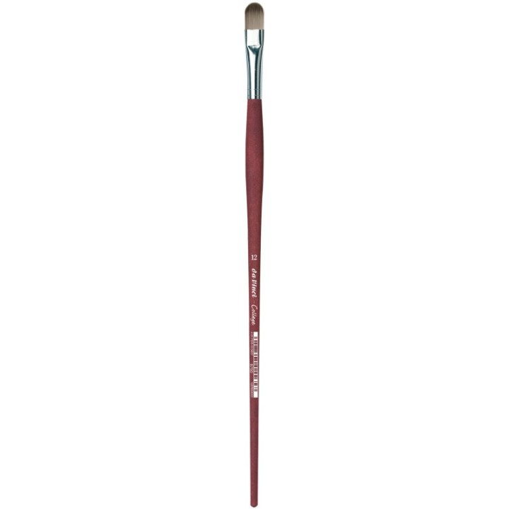 da Vinci COLLEGE Student Brush, Synthetic, Acrylic & Oil, Filbert, Series 8750, Size 12
