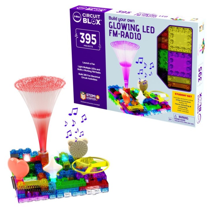 E-Blox® Circuit Blox™ Student Set, 395 Projects