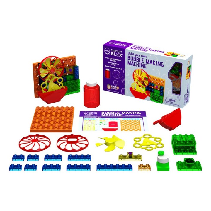 E-Blox® Circuit Blox™ BYO Bubble Making Machine, Student Set