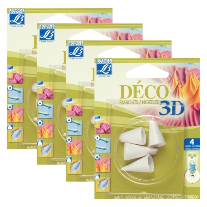 edding Replacement Nib for Series 750 Gloss Paint Markers Per Pack, 4 Packs