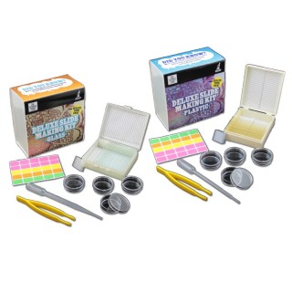Supertek® Deluxe Slide Making Combo Kit, Glass & Plastic