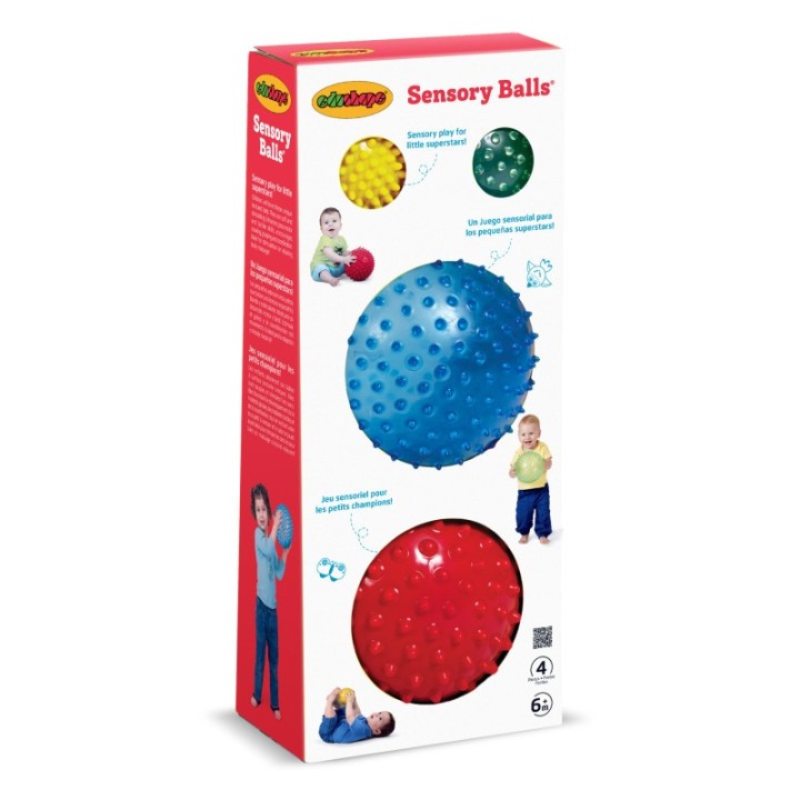 edushape® Sensory Ball Mega Pack, Pack of 4