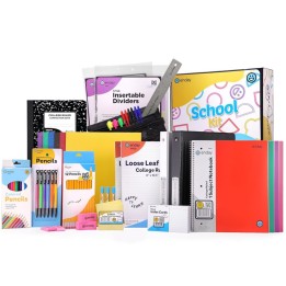 enday School Supply Box, 105-Piece Kit