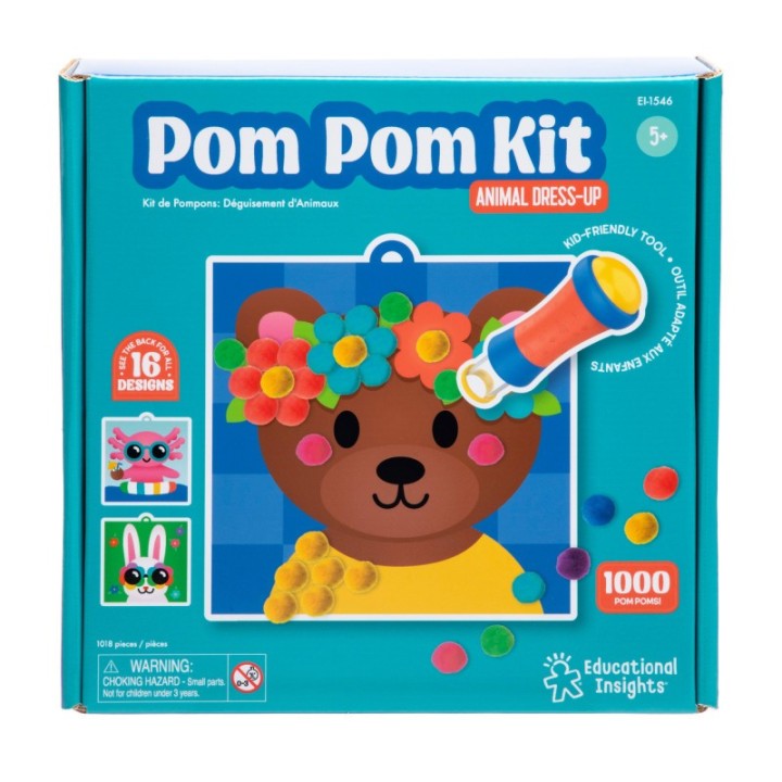 Educational Insights Pom Pom Popper Kit