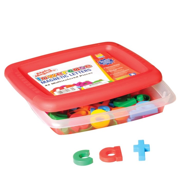Educational Insights AlphaMagnets® Multicolored Lowercase, 42 Pieces