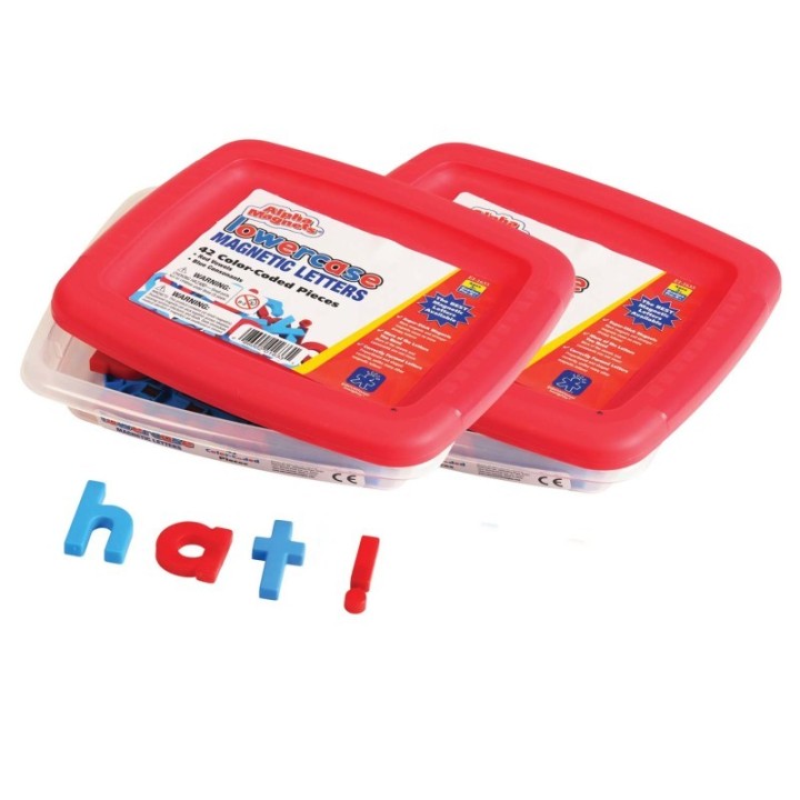 Educational Insights AlphaMagnets® Color-Coded Lowercase, 42 Per Pack, 2 Packs