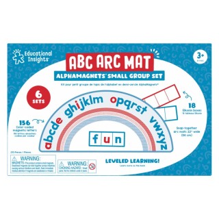 Educational Insights AlphaMagnets® ABC Arc Mat, Pack of 6