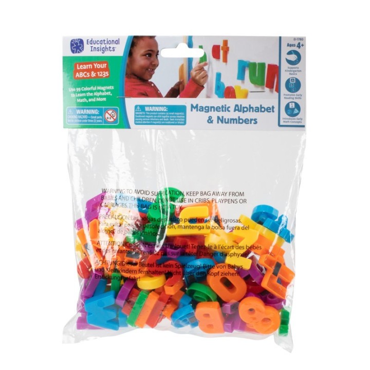 Educational Insights Magnetic Letters & Numbers