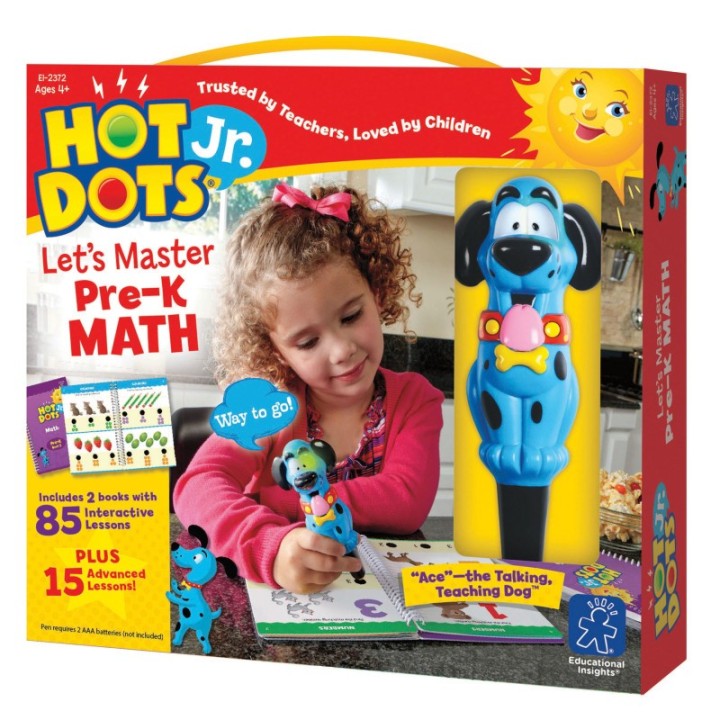 Educational Insights Hot Dots® Jr. Let's Master Pre-K Math