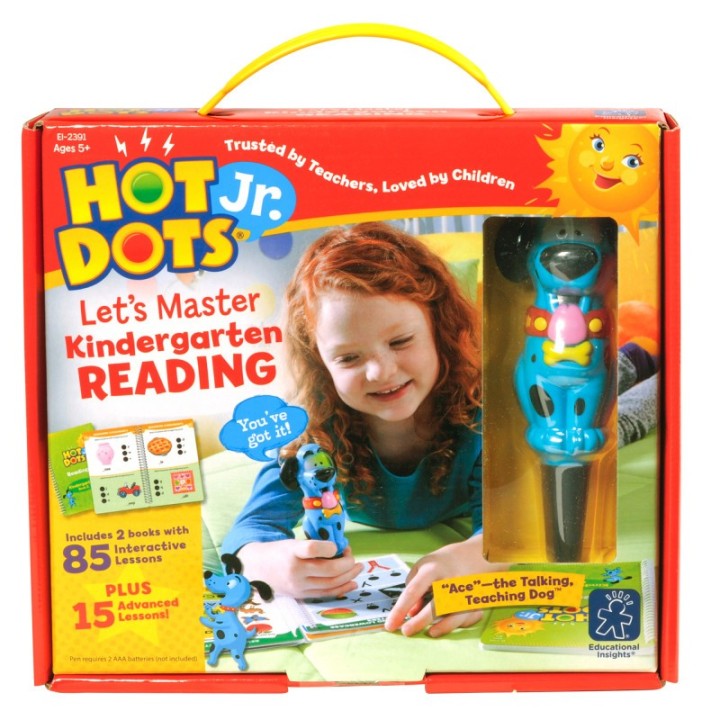 Educational Insights Hot Dots® Jr. Let's Master Kindergarten Reading