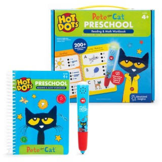 Educational Insights Hot Dots® Pete the Cat® Preschool Reading & Math