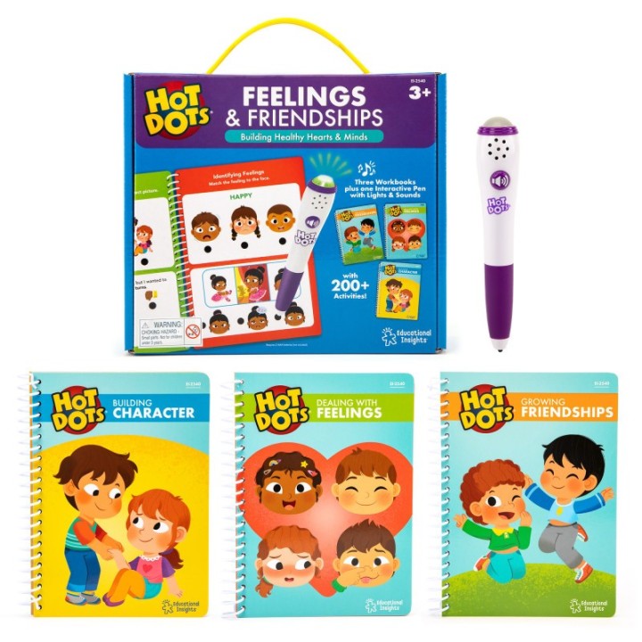Educational Insights Hot Dots® Feelings & Friendships