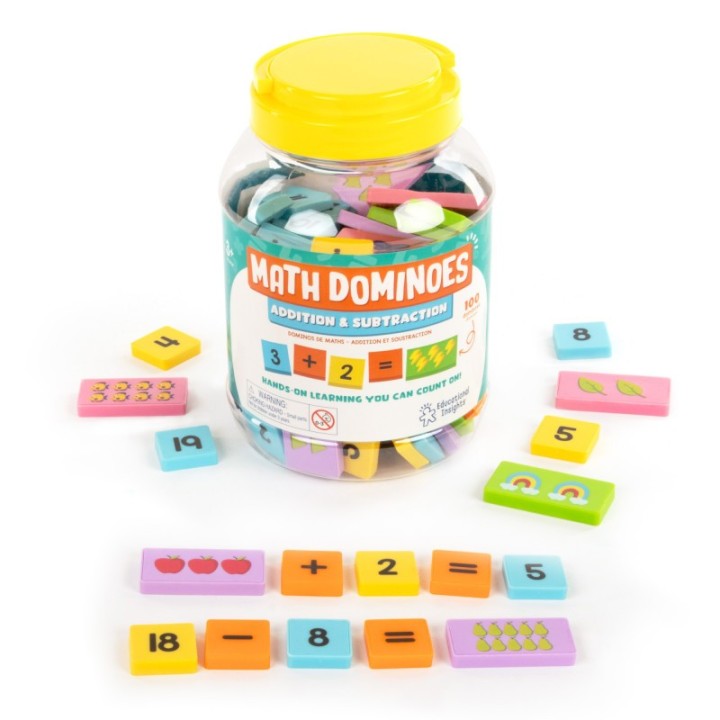 Educational Insights Math Dominoes — Addition & Subtraction