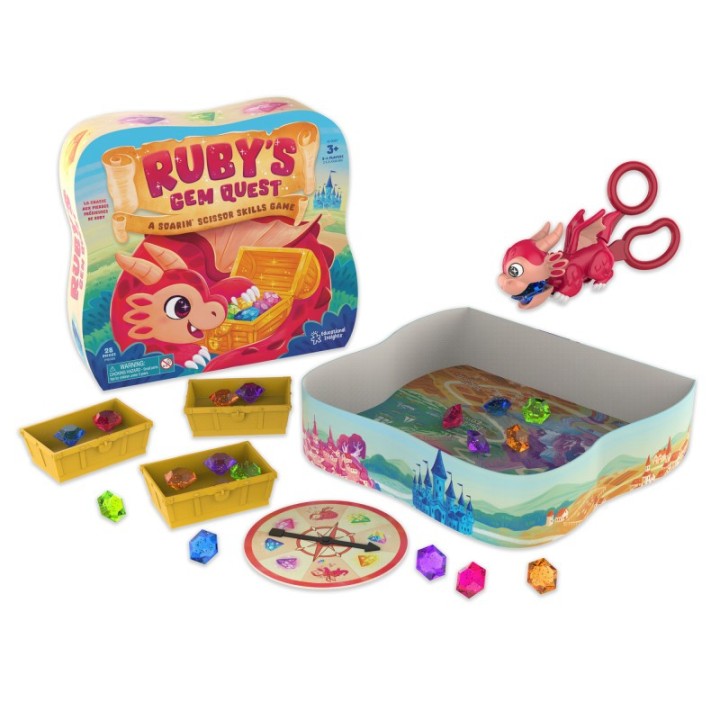 Educational Insights Ruby's Gem Quest Skills Game