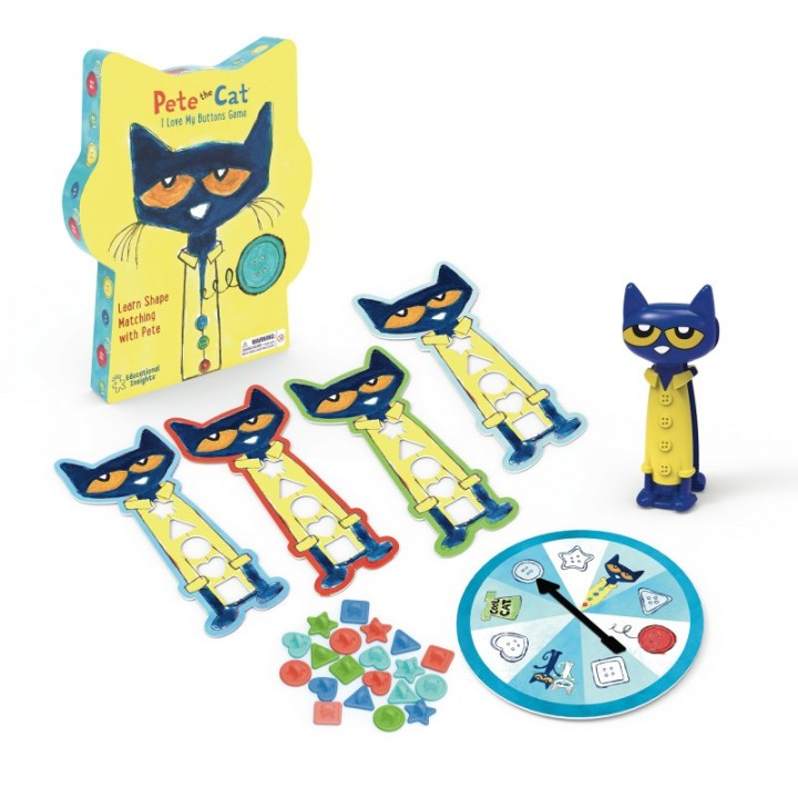 Educational Insights Pete the Cat® I Love My Buttons Game