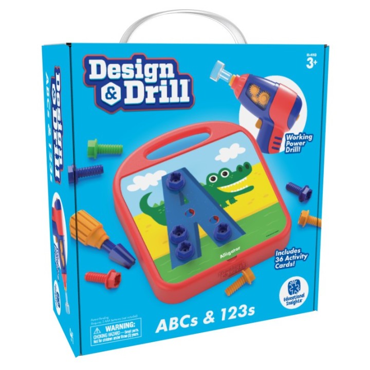 Educational Insights Design & Drill® ABCs & 123s