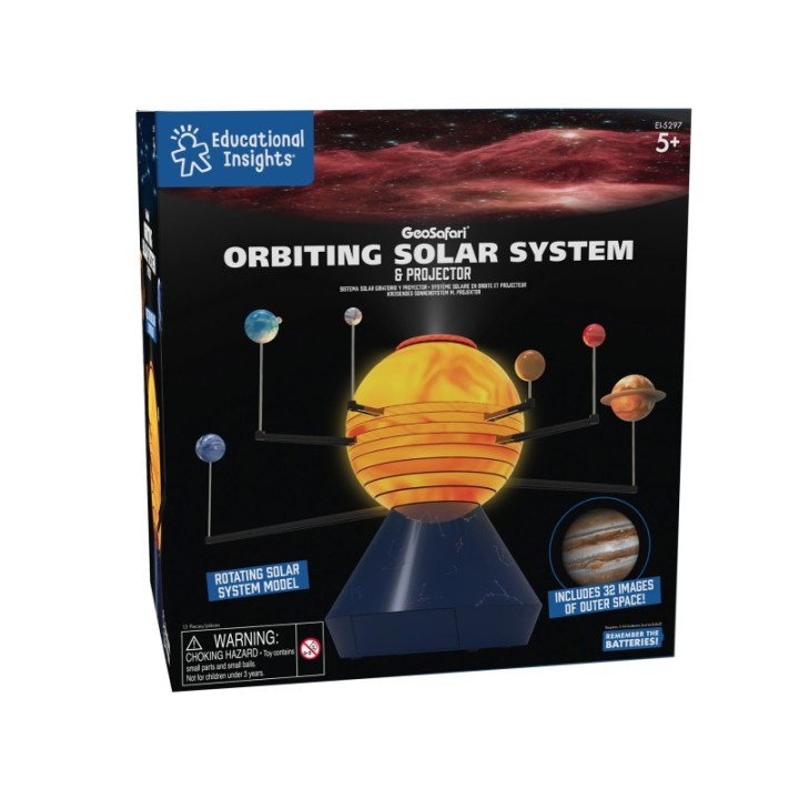 Educational Insights GeoSafari® Motorized Solar System & Projector