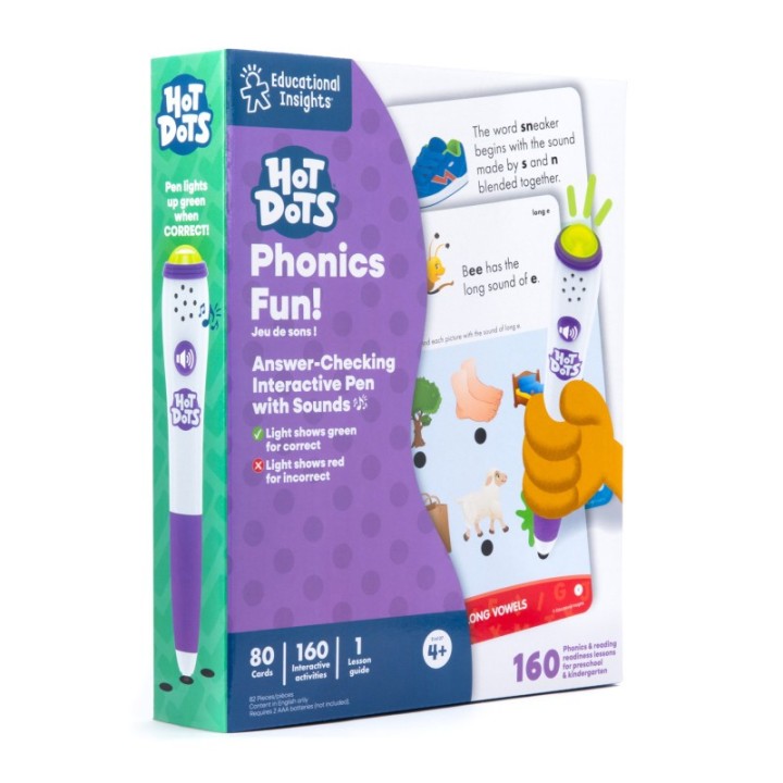 Educational Insights Hot Dots® Phonics Fun! Kit