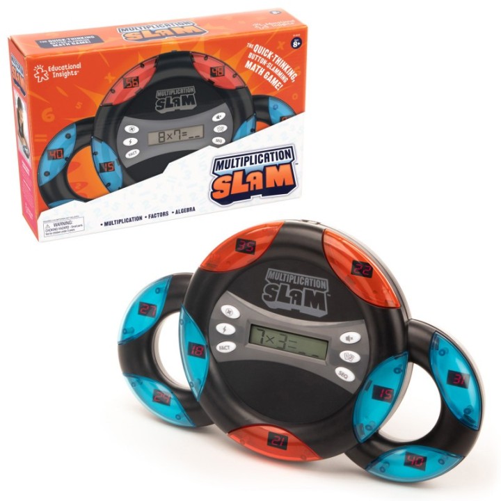 Educational Insights Multiplication Slam™ Handheld Electronic Math Game