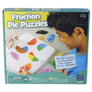 Educational Insights Fraction Pie Puzzles