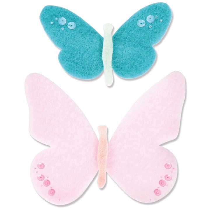 Sizzix Bigz™ Dies, Textile Butterflies