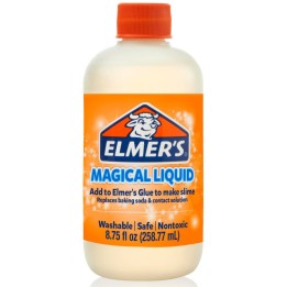 Elmer's® Slime Activator, Magical Liquid Slime Activator Solution, Updated Formula for Twice as Much Slime, 8.75 fl oz