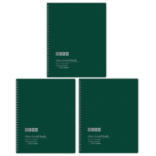 ELAN Publishing Class Record Book, Grades for 6-8 Weeks, 36 Student Names, Large Blocks, Pack of 3