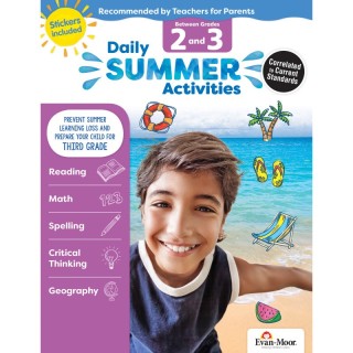 Evan-Moor Educational Publishers Daily Summer Activities, Moving from 2nd Grade to 3rd Grade