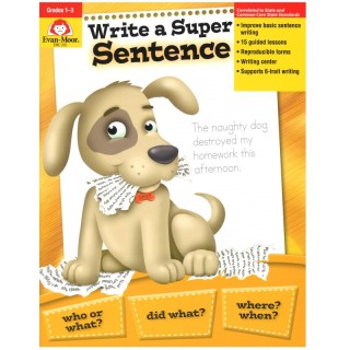 Evan-Moor Educational Publishers Write A Super Sentence Book