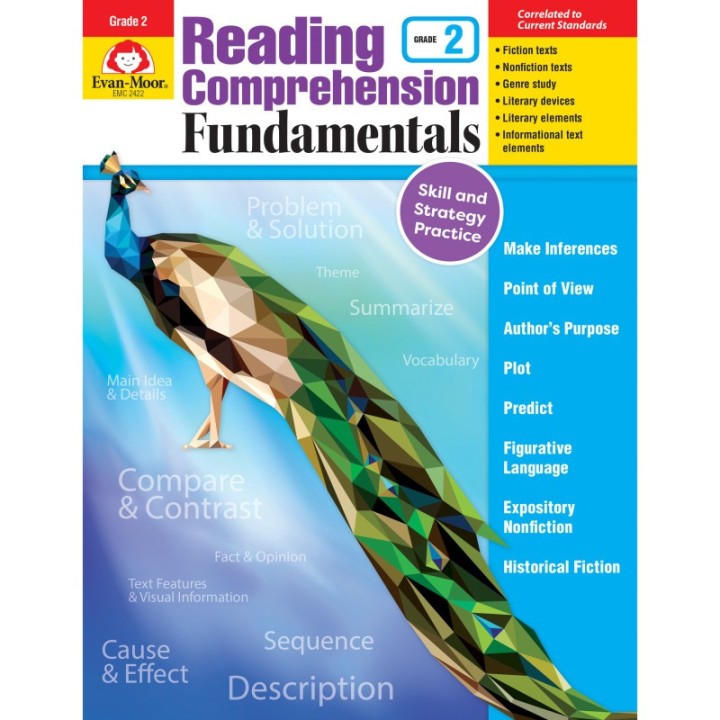 Evan-Moor Educational Publishers Reading Comprehension Fundamentals, Grade 2
