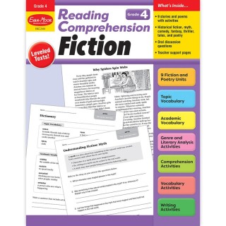 Evan-Moor Educational Publishers Reading Comprehension: Fiction, Grade 4