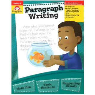 Evan-Moor Educational Publishers Paragraph Writing, Grades 2-4 , Teacher Reproducibles, Print