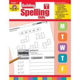 Evan-Moor Educational Publishers Building Spelling Skills, Teacher's Edition, Grade 1