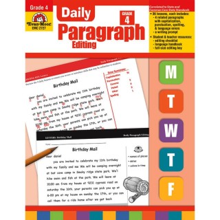 Evan-Moor Educational Publishers Daily Paragraph Editing Book, Grade 4