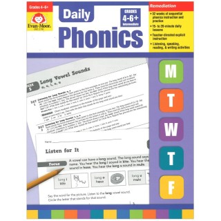 Evan-Moor Educational Publishers Daily Phonics Book, Teacher's Edition, Grade 4-6