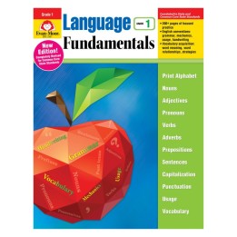 Evan-Moor Educational Publishers Language Fundamentals, Grade 1 - Teacher Reproducibles