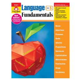 Evan-Moor Educational Publishers Language Fundamentals, Grade 5 - Teacher Reproducibles, Print