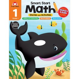 Evan-Moor Educational Publishers Smart Start: Math Stories and Activities, Grade 1