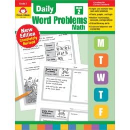 Evan-Moor Educational Publishers Daily Word Problems Math, Grade 2