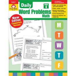 Evan-Moor Educational Publishers Daily Word Problems Math, Grade 4