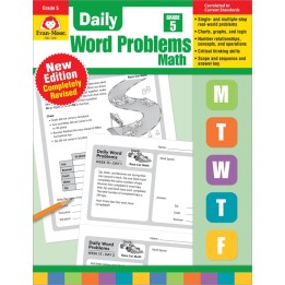Evan-Moor Educational Publishers Daily Word Problems Math, Grade 5