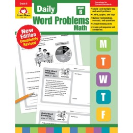 Evan-Moor Educational Publishers Daily Word Problems Math, Grade 6