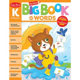 Evan-Moor Educational Publishers My First Big Book of Words, Grade K