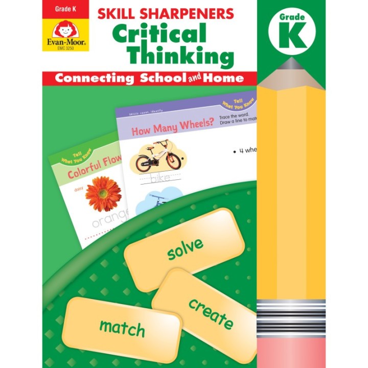 Evan-Moor Educational Publishers Skill Sharpeners Critical Thinking, Grade K