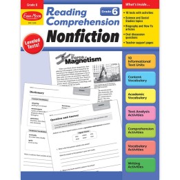 Evan-Moor Educational Publishers Reading Comprehension: Nonfiction, Grade 6