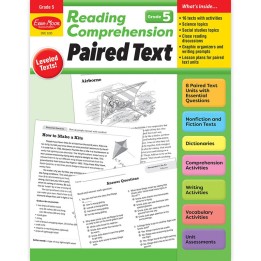 Evan-Moor Educational Publishers Reading Comprehension: Paired Text, Grade 5