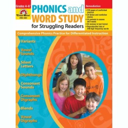 Evan-Moor Educational Publishers Phonics and Word Study for Struggling Readers Book