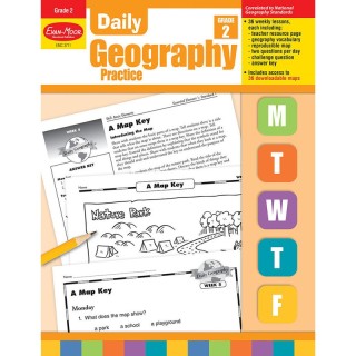 Evan-Moor Educational Publishers Daily Geography Practice Book, Grade 2